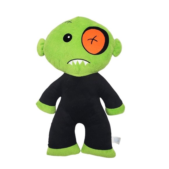 BJ Toys Green Zombie Vampire Dracula Stuffed Animal Plush‎ 18" Plush Halloween - Picture 1 of 5